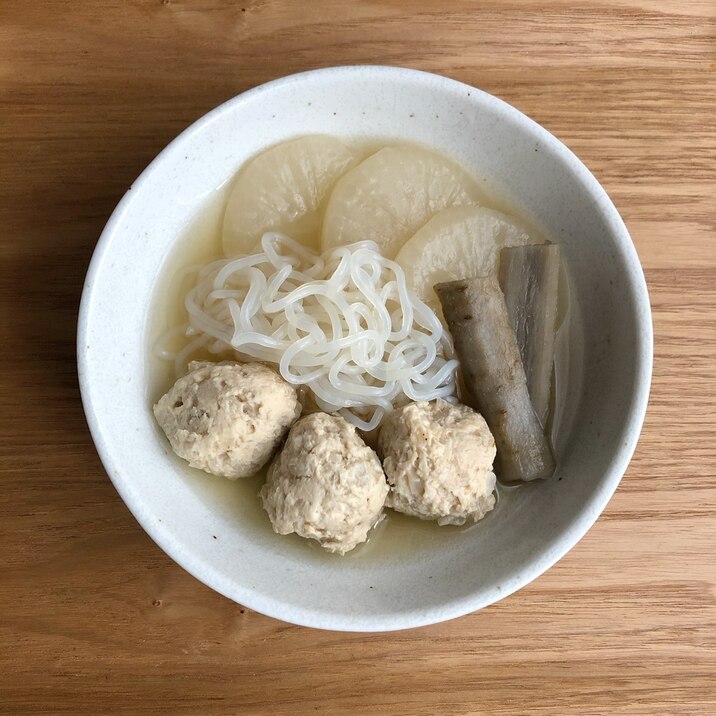 うどんスープであっさり煮物